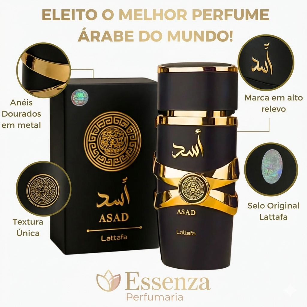 PROMOÇÃO COMPRE 1 LEVE 3 - Asad Lattafa, Fakhar e Club De Nuit - Queima de Estoque🔥 - 100ml Cada